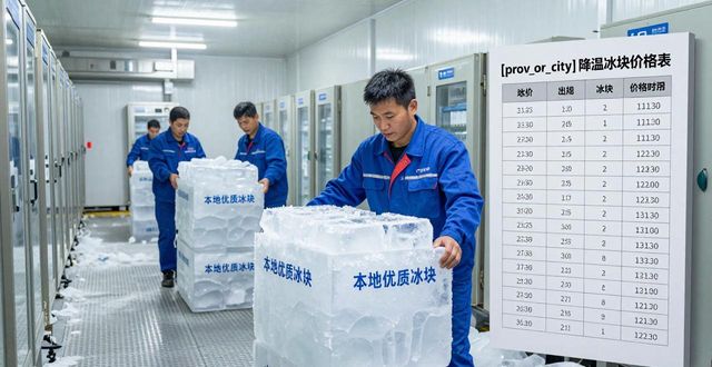 日照降温冰块多少钱一吨？本地制冰厂报价来了